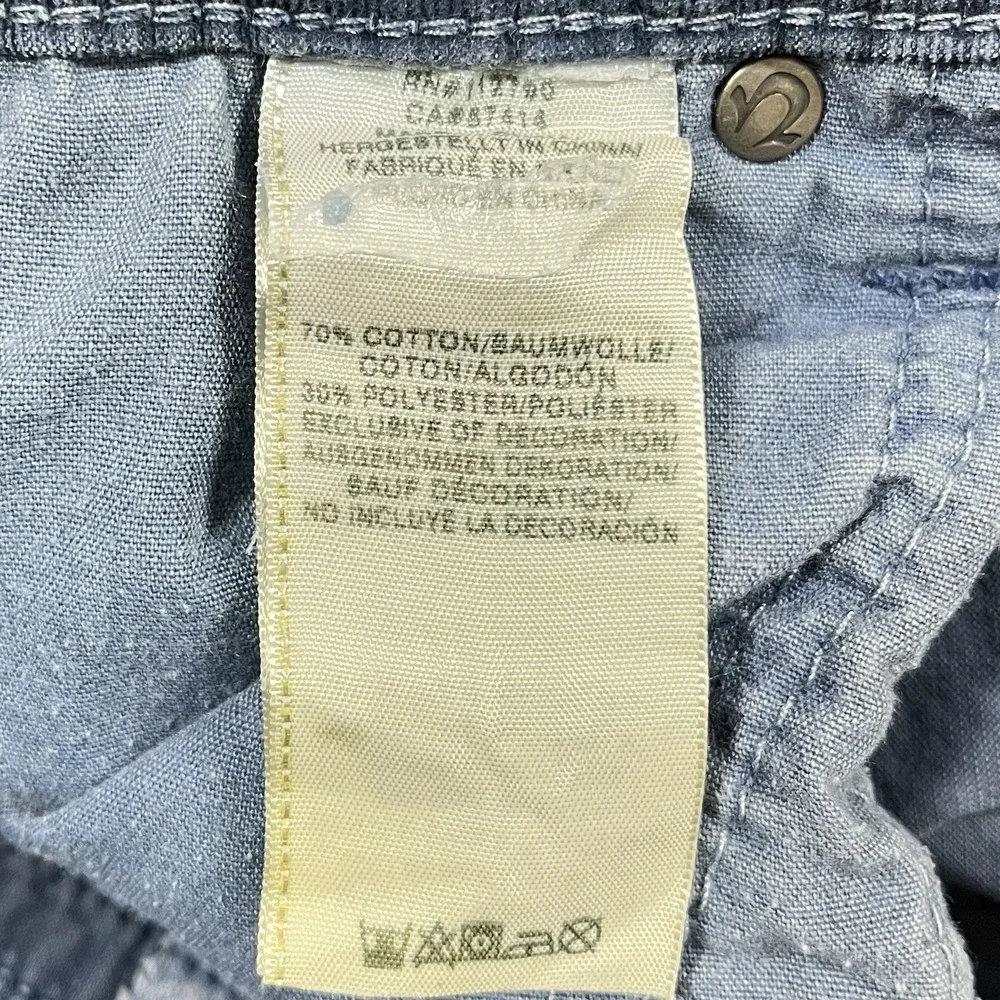 True Religion Ricky Relaxed Straight Corduroys Mens 33, Fits 34x33 Fade Whiskers